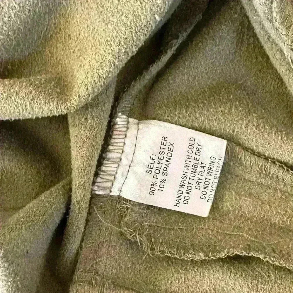 Privy Olive Velvet Jacket - Picture 8 of 10